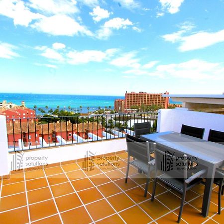 贝纳尔马德纳Lomas De Mena, 21 - Atico Con Vistas Al Mar - Piscina Y Barbacoa - Parking Gratis - Excelente Conexion Wifi公寓 外观 照片
